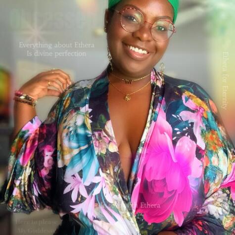 Goddess Ethera Sensual Femdom Ebony BBW Divine Feminine avatar