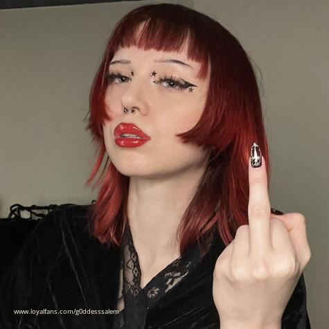 Salem goth findom femdom avatar