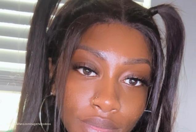 He’s so much bigger than you ! - Sage the big booty busty goddess