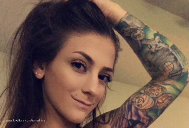 🍑 - Tattednina Official Photos www.Loyalfans