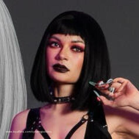 Meet the Cyber Gynoid Goddess: striking in PVC, exuding power and