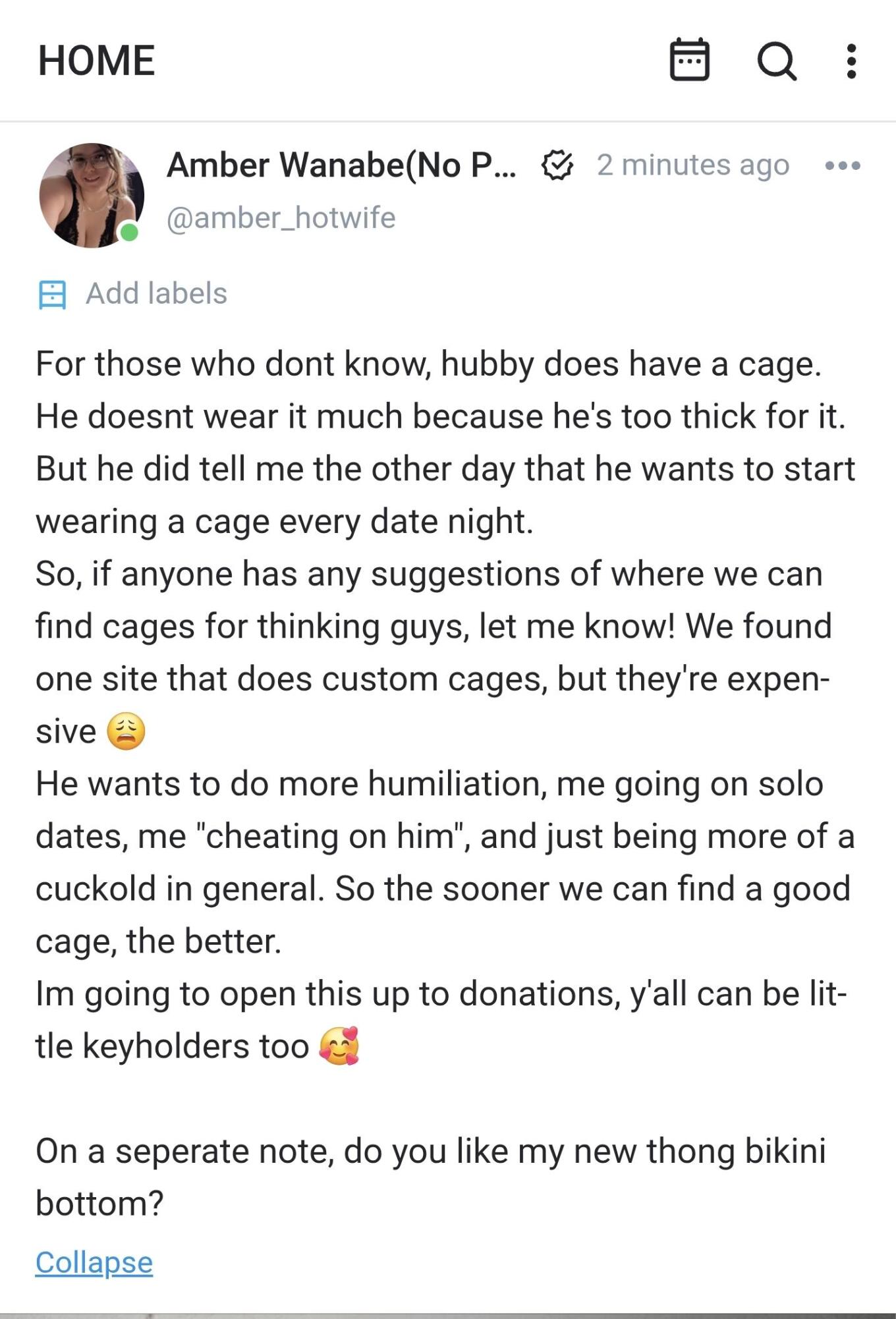 Amber Wanabes Official Social Fan Page | LoyalFans