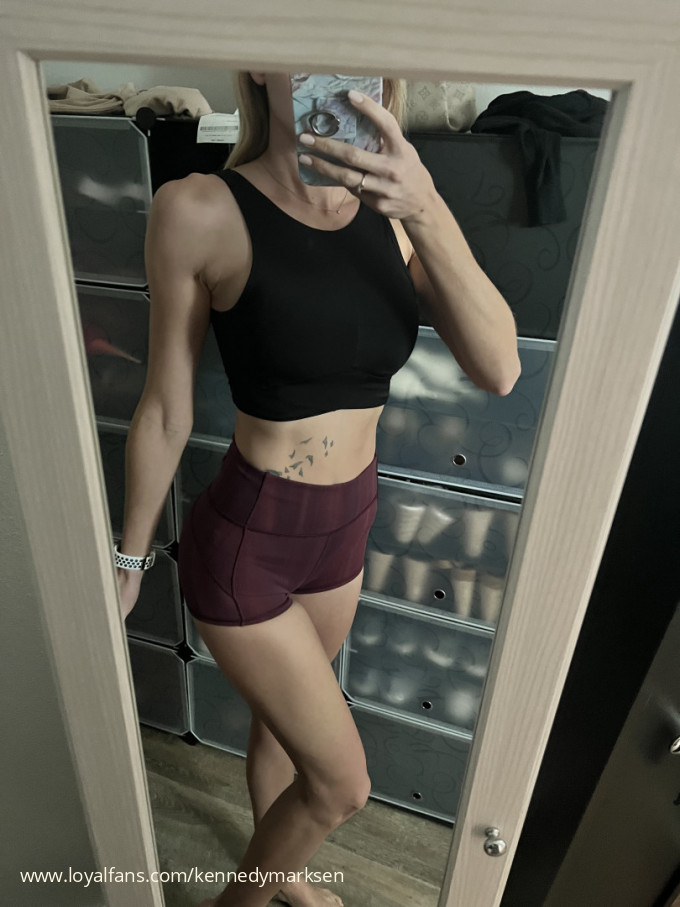 Athletic wear? - Kennedy Marksen Official Photos www.Loyalfans