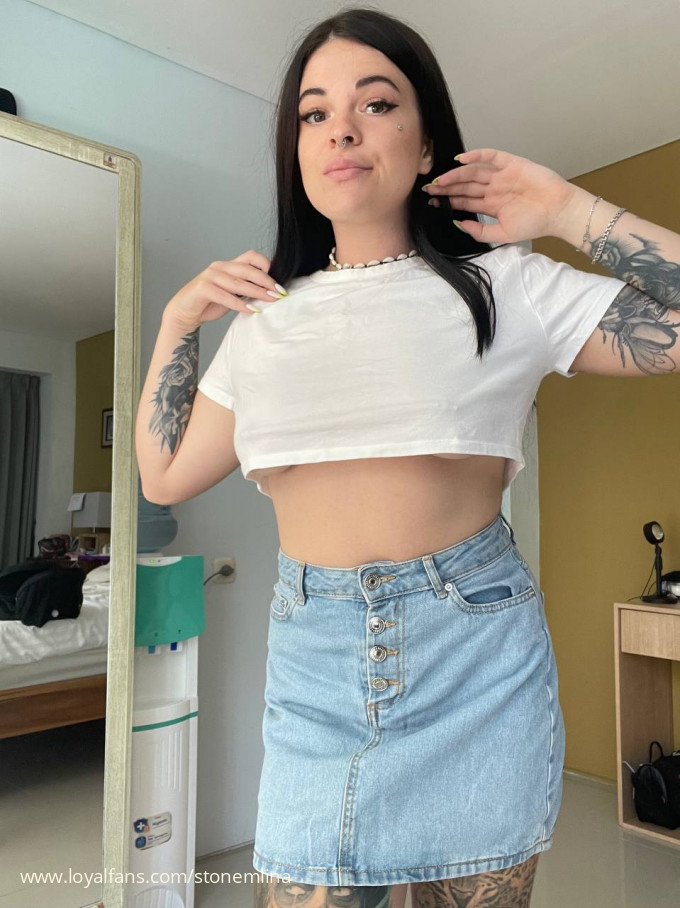 Imagine undressing me and there's a strap-on - StonemLina Official Photos www.Loyalfans