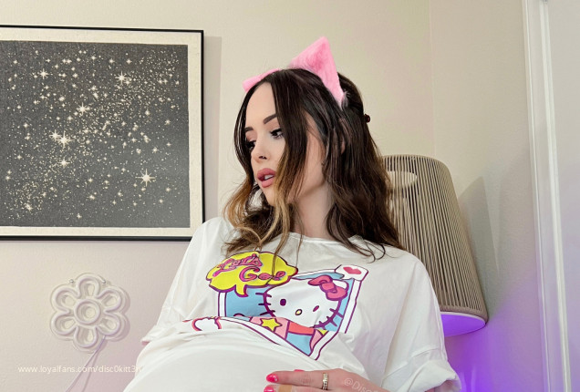 My Watermelon Belly - Disco Kitten Official Photos | www.Loyalfans.com