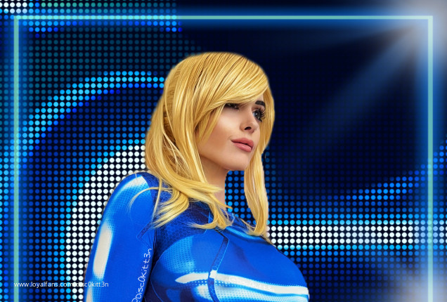 Pregnant Samus Cosplay - Disco Kitten Official Photos | www.Loyalfans.com