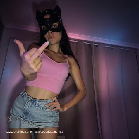 Masked Goddess Monica Femdom Fetish avatar