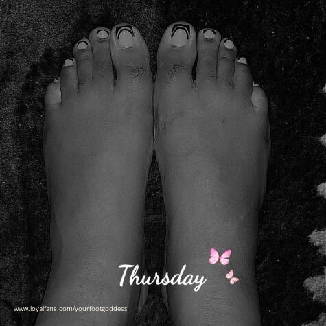 Your foot goddess avatar