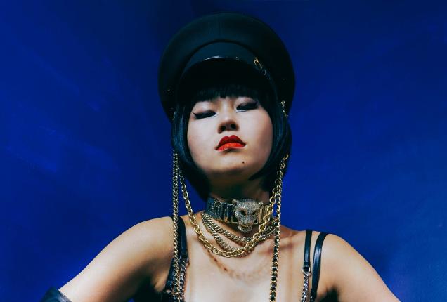 Double Asian Goddess Nylon Footjob and Face Sitting - Asian Dominatrix Miss Opium Official