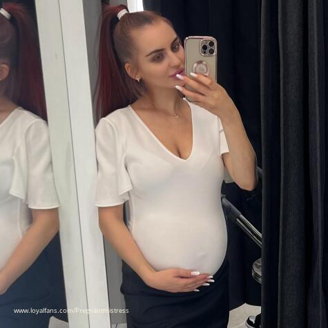 My pregnant belly always turns you on! - Pregnant Mistress Official