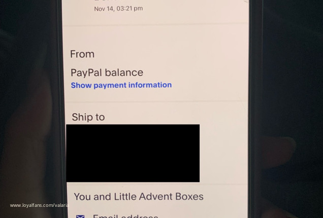 Reimburse me!! - Valaria Official Photos | www.Loyalfans.com