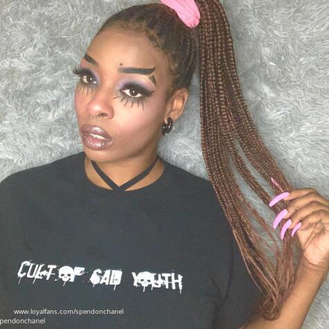 Goddess Chanel Hot Black Cyberbully avatar