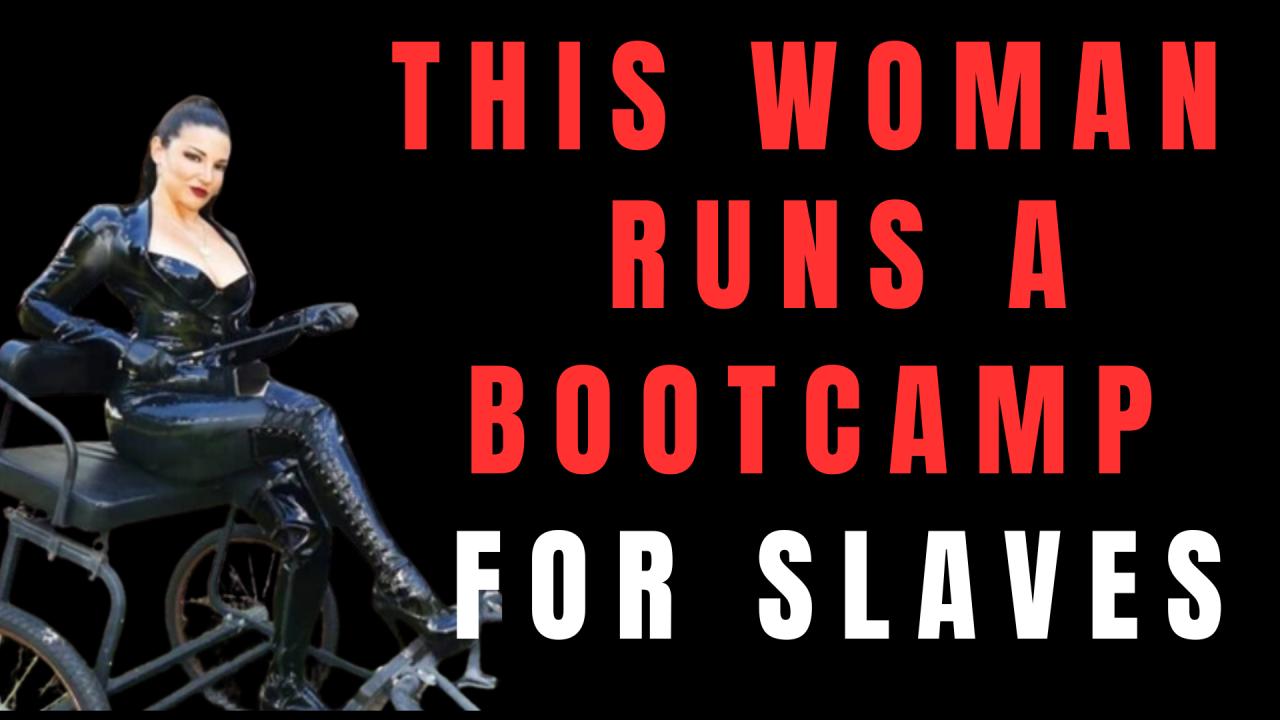 What it's really like in a Dominatrix's Bootcamp Extreme Slave