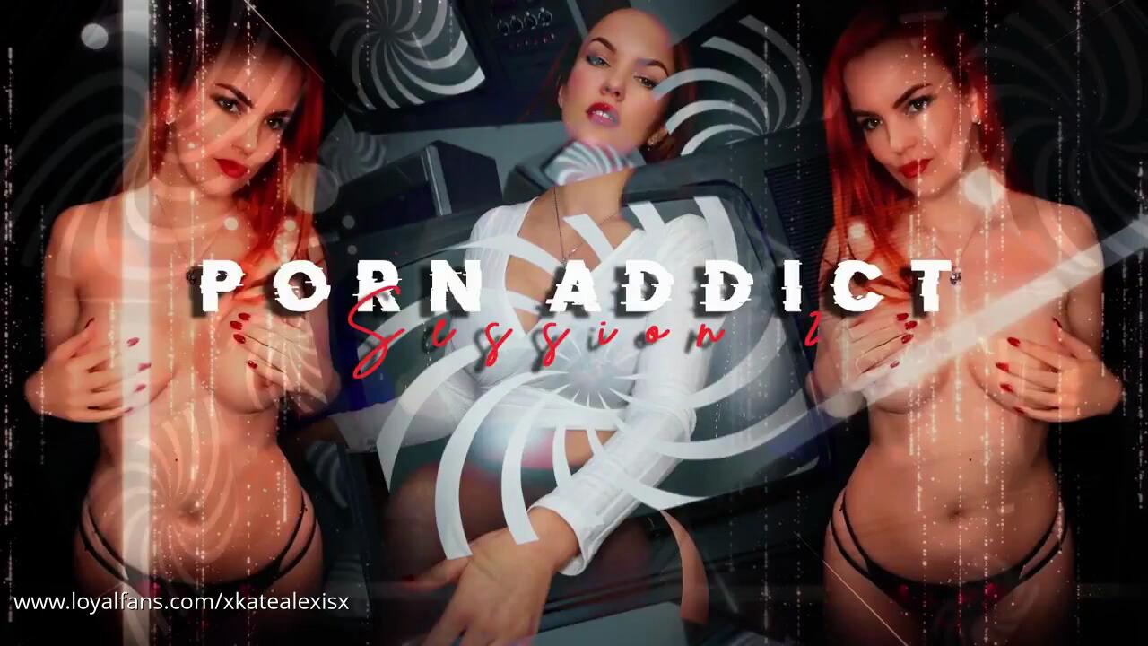 Kate Alexis in a suggestive pose with a fan